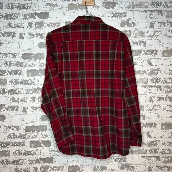 Vintage Pendleton 100 % virgin wool long sleeve button down - Picture 2 of 5